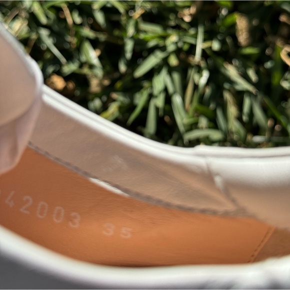 AGL Sport Low Tops white leather clear sole sneakers 35 US 5 - Picture 6 of 8